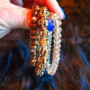 Cat eye stone bracelets